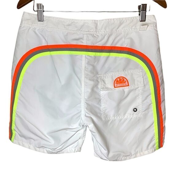NWOT Sundek Mens White Swim Shorts - Picture 1 of 10